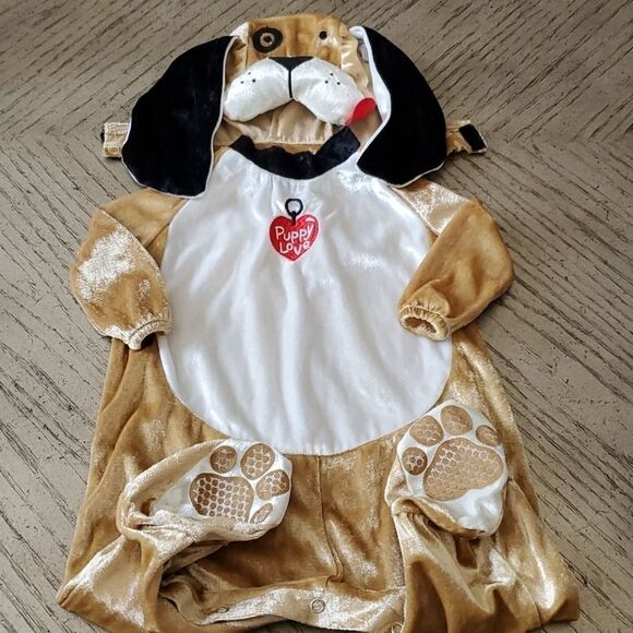 Host pick 🤎 infant Halloween puppy love costume 0-6 months - Picture 2 of 6
